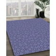 thumbnail image 2 of Ahgly Company Indoor Rectangle Patterned Deep Periwinkle Purple Area Rugs, 7' x 10', 2 of 6