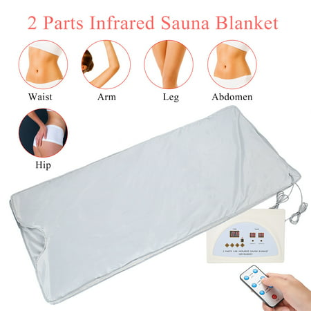 Ccdes Portable Far Infrared Heat Sauna Blanket for Body Shape Slimming and Detox Therapy Home