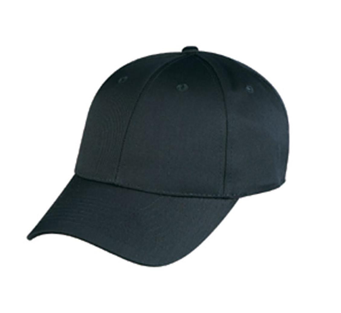 PORTWEST B010 black or navy blue leisure summer six panel baseball cap hat 