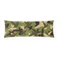 thumbnail image 1 of YUSDECOR Balck Colibri Corps Oreiller Taie d'Oreiller Coussin Protecteur 20x60 Pouces, 1 of 1