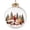 A, variant on Clear Christmas Diorama Bauble Ornament 2D Winter Scene Festive Christmas Tree Hanging Decor for Mantel Window Holiday Gift Idea, 3.15In #