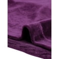 thumbnail image 6 of INSPIRE CHIC Women's Casual Spaghetti Strap Velvet Crop Cami Tops S Purple, 6 of 6