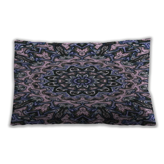 Ahgly Company Outdoor Rectangular Patterned Lumbar Throw Pillow, 13 inch by 19 inch