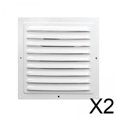 thumbnail image 1 of 2 Rejillas De Ventilación De Aleación De Aluminio Para Pared De Baño De Autocaravanas, 20 Cm, 1 of 7