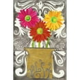 thumbnail image 3 of Smith, Kaeli 11x14 Black Modern Framed Museum Art Print Titled - 3 Tin Flowers, 3 of 5