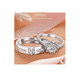 thumbnail image 3 of 2 Anillos Xtellar De Pareja Plata 925 Compromiso, 3 of 3