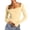 Yellow, variant on Women Blouses Loose Tops Women Bulk Store Kindness Shirts Long Sleeve Dress Top Short Shirt Teen Girl Tall Womens Tops Blouses under Scrub Shirts Light V Neck Fit Short Plain Women's Sexy White M