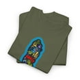 thumbnail image 3 of Flip Geoff Rowley Monster Party Skateboard 2000s Vintage Classic T Shirt Print - Military Green / XL, 3 of 5