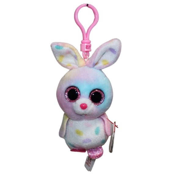 Bubby Bunny Beanie Boo Clip 5 inch - Stuffed Animal by Ty (35010)