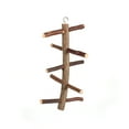thumbnail image 5 of Birds Perches Cage Stand Toy Hanging Wooden Activity Branches Climbing Stairs Suitable for Small Birds for Budgies,Small Birds,Parakeet,Cockatiel, 5 of 9