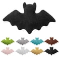 thumbnail image 3 of Halloween Bat Plush Toy Cute Soft Stuffed Animal Pillow Gift Decoration Prop Spooky Festival Home Room Couch Bed Decor Halloween Theme Party Plush Ornament Seasonal Display Item, 3 of 6