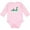 AD-Pink, variant on Inktastic Nessie Shark Boys or Girls Long Sleeve Baby Bodysuit