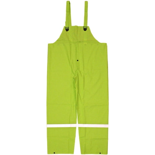 Boss Gloves Medium Fluorescent Green Bib Overalls by Boss Gloves
