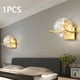 thumbnail image 5 of Aplique de pared moderno jinwen lámpara LED dorado para exteriores, 5 of 8