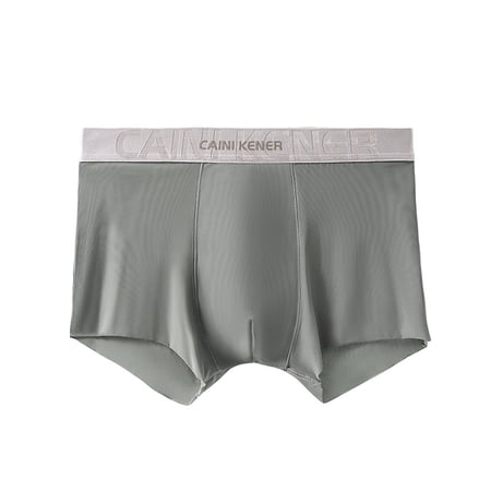 Men s Boxer Briefs Mens Comfort Pouch Underwear Comfortable Underwear Athletic Brief Men Brief Short Men Sexy Long Leg Briefs Mens Color G String3 Grey XL