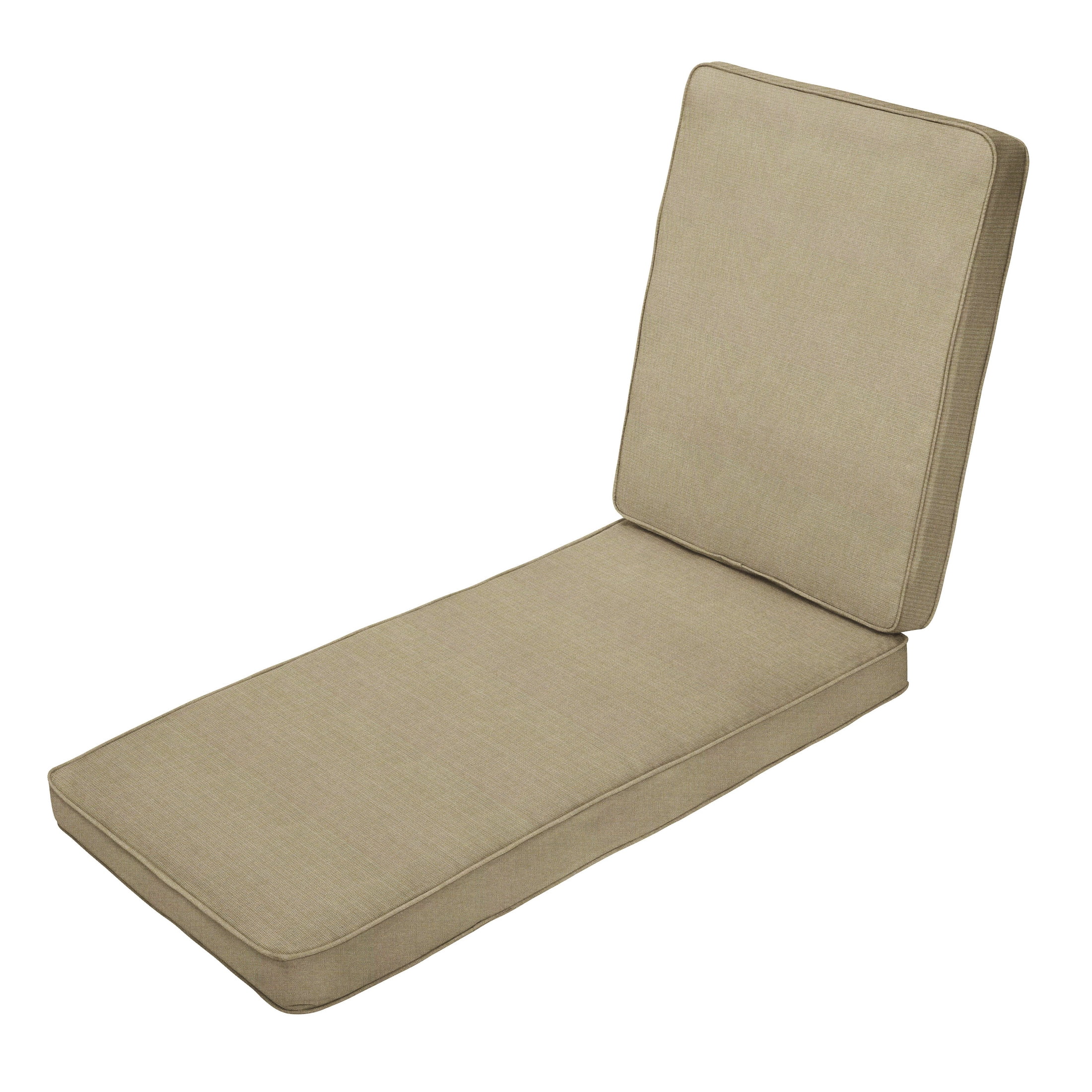 Sorra Home Hemp Outdoor/Indoor Chaise Lounge Cushion 79 in x 25 in x 3 in