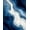 Navy Blue, Pattern 12, variant on ODIKA 8'x10' Washable Area Rug Non-Slip Chair-Friendly Mat Navy Long Abstract Wave Design Modern Interlocking Brushstroke Motif for Dining Room, Large Office, Lounge