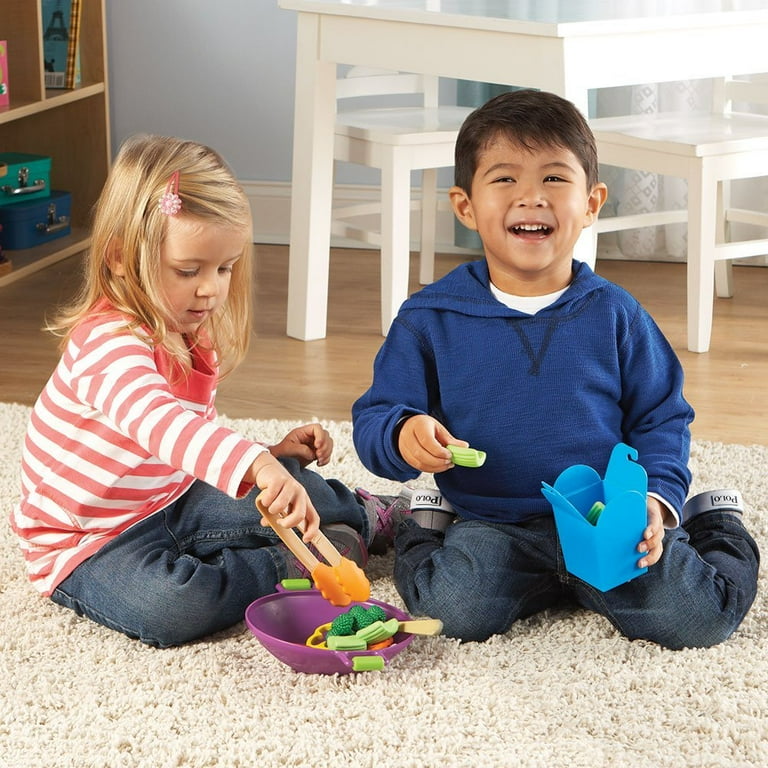 New Sprouts - Stir Fry Play Set - 17 / Set - Assorted - Plastic New Sprouts - Stir Fry Play Set - 17 / Set - Assorted - Plastic