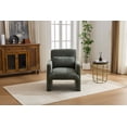 thumbnail image 2 of CQSXDA Fabric Accent Chair, Comfy Upholstered Armchair for Leisure Use in Living Room or Apartment Spaces，Antique Green, 2 of 12
