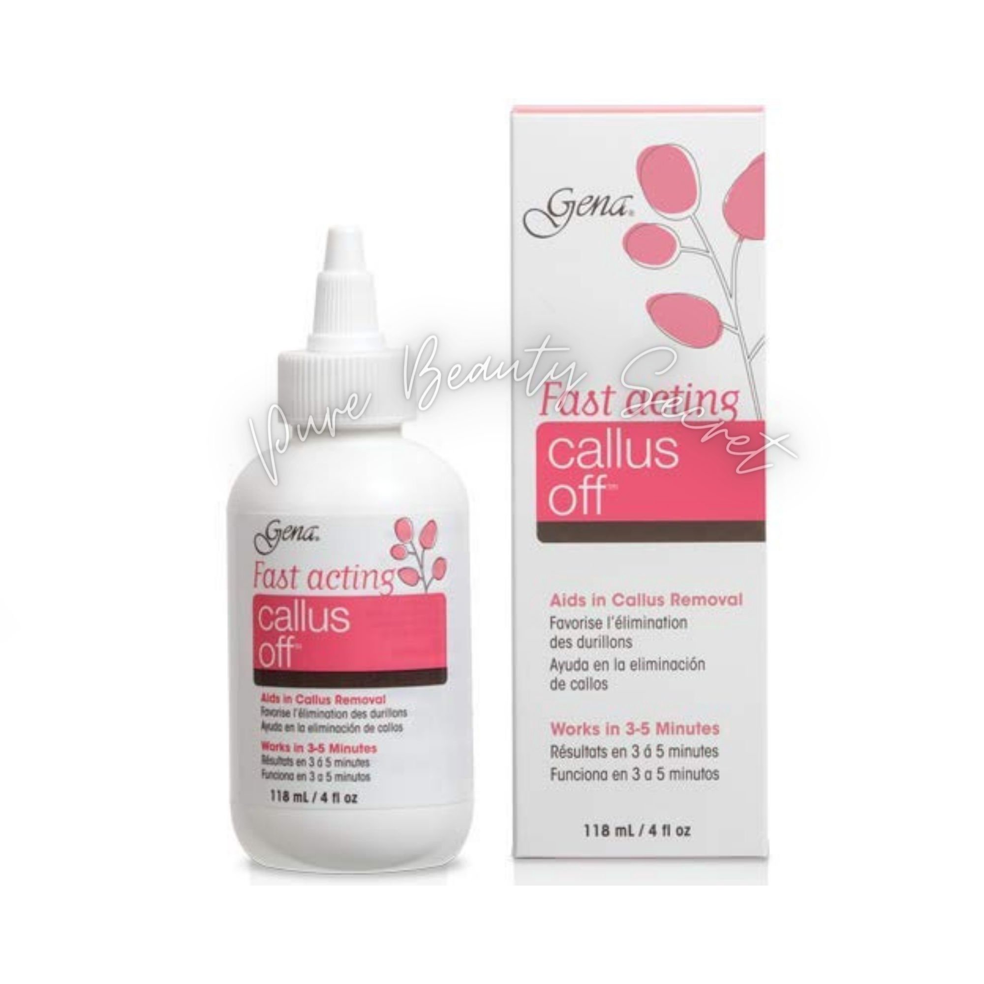 Gena - Fast acting Callus Off 118 ml / 4 oz