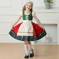 thumbnail image 2 of XXWXYD Bavarian German Dirndl Dress for Girls 𝖮ktoberfest Children Dress 𝖢arnival Halloween Dresss Traditional Festival Wear, 2 of 9