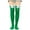 Green, variant on TRUBKH Womens Ruffle Socks Wool Socks Knee High Socks for Women Plus Size Compression Socks Thigh High Socks Wide Calf Compression Socks Women Women’s Socks Black One Size