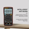 thumbnail image 2 of ANENG AN8002 6000 Counts True RMS Multifunctional Digital Multimeter Voltmeter Ammeter Handheld Mini Universal Meter High Accuracy Measure Temperature AC/DC Voltage AC/DC Current Resistance, 2 of 7