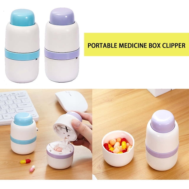 asddcavvf Tablet Divider Divider Quarter and Half Cutting Tablet Tool Portable Small Cutter Pantry Storage and Organization