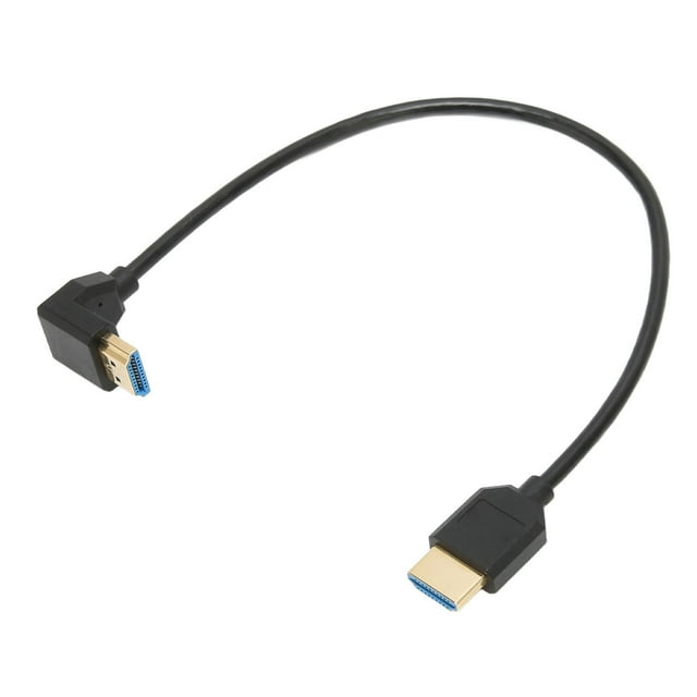 8K HD Multimedia Interface Cable, 90 Degree Down HD Multimedia Interface Cable High Definition For TVs For Projectors