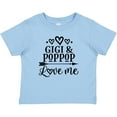 thumbnail image 3 of Inktastic Gigi and Poppop Love Me Girls Baby T-Shirt, 3 of 5