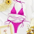 thumbnail image 1 of Traje de baño para mujer, moda, cómodo, bikini, traje de baño liso para mujer, bikinis, trajes de baño para mujer, conjuntos de bikini para mujer, trajes de baño bikini para mujer, 1 of 4