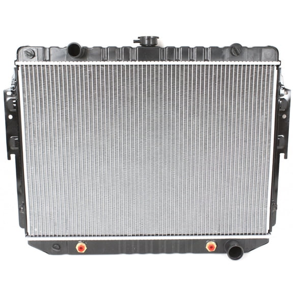 For Dodge B250 / B350 / B1500 / B2500 / B3500 Radiator 1994 95 96 97 1998 | 1-Row Core | Plastic Tank | Aluminum Core | CH3010177 | 52029628
