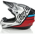 thumbnail image 2 of Troy Lee Designs Se4 Composite Silhouette Silver Black Helmet, 2 of 7