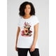 thumbnail image 1 of Camisetas de manga corta para mujer, camisetas de verano estampadas, cómodas, divertidas y casuales, para vacacionesValentine's Day Heart Print T-Shirt, Round Neck Casual Sport Top, Medium Stretch K, 1 of 7
