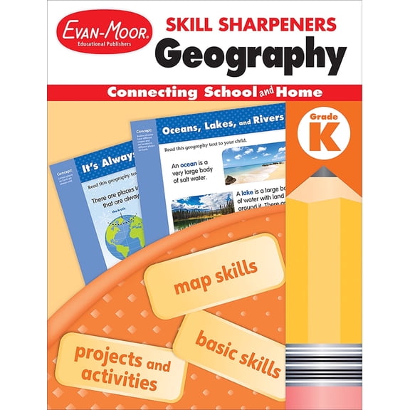 Skill Sharpeners: Geography Skill Sharpeners: Geography, Grade K, (Paperback)