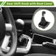 thumbnail image 2 of Perillas de cambio manual de 5 velocidades Unique Bargains con cubierta para VW Golf 5 MK5 GTI GTD R32 2004-2009, palanca de cambio de plástico con cuero sintético, negra y roja, 2 of 6