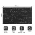 thumbnail image 5 of Math Equations White Chalk Blackboard Pattern Door Rugs,Washable Non Slip Door Mats Indoor,Decorative Door Mats,Entry Mat Indoor for Entrance,Bedroom,Kitchen,Bathroom,17"x30", 5 of 6