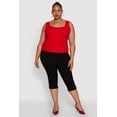thumbnail image 3 of Womens Plus Size Scoop Neck Tank Top, 3 of 5
