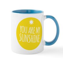 CafePress - You Are My Sunshine Mugs - 11 oz Ceramic Mug - Novelty Coffee Tea Cup