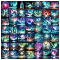 thumbnail image 1 of Calcomanías de vinilo Aurora Fantasy Aesthetic, 50 unidades, 1 of 2