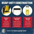 thumbnail image 5 of Mckay 16 Oz. Metal Can Crusher, Heavy-Duty Wall Mounted Smasher for Aluminum Seltzer, Soda, Beer Cans and Bottles for Recycling with Built-In Bottle Opener, Home Gadgets for Memorial Day - Yellow, 5 of 8