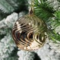 thumbnail image 4 of LINLIN Christmas Baubles,Black Gold 34 PCS Christmas Tree Decorations Xmas Balls Plastic Hanging Ornaments Xmas Baubles Ornament,6cm Small baubles Glitter Pendant Set for Xmas,Wedding,Party, 4 of 7