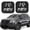 I Love Math, variant on Naloa Koi Fish Corals,Spring Summer 2 Piece Foldable Car Sun Shades, Car Windshield Sunshade, Front Window Sunshade for Car, Truck, SUV - Small