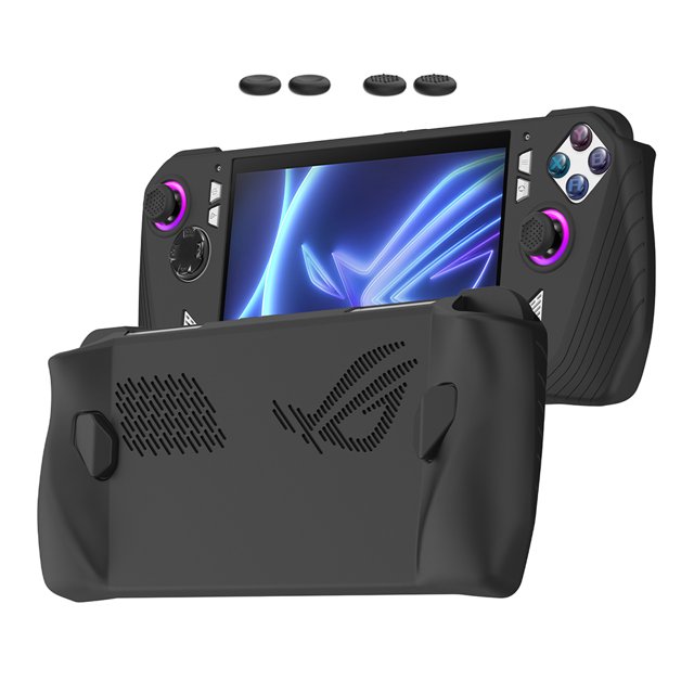 DQrwqpou Funda para Consola Juegos Funda Protectora Antiarañazos para ROG Ally (negra)