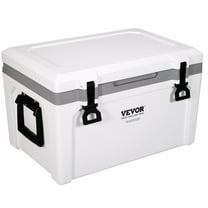 52 Qt Insulated Cooler with Heavy Duty Handle, Holds 50 Cans, 6-Day Ice Retention for Camping, Beach & Travel – Portable Ice Chest Lunch Box