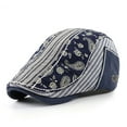 thumbnail image 4 of Gorra Plana de vendedor de periódicos de Algodón para hombre Sunnimix 2 Piezas Ajustable, 4 of 8