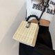 thumbnail image 4 of LHSHID Summer Rattan Small Square Bag Casual Style Beach Bag Handbag Woven Handmade Top-handle Bag Shopping Portable Purse Totes, 4 of 6