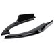 thumbnail image 4 of Difusor de labios para parachoques trasero de coche, antiarañazos, color negro claro, 2 piezas, para Honda Civic 2016 a 2018, 4 of 9