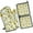 White Sunflower, variant on Black Sunflower Kitchen Oven Mitt and Pot Holder Sets 2 Pcs for Baking, Cooking and Grilling, Heat Resistant Up To 392 °F