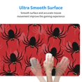 thumbnail image 4 of Naloa Spider Gaming Mouse Pad Large Mouse Mat Long Extended Desk Pad Non-Slip Rubber Mice Pads Stitched Edges Thin Pad (16x29.5 Inch), 4 of 8